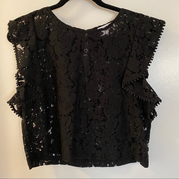 Black Lace Crop - Picture 5 of 8